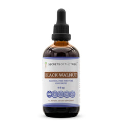 Secrets of the Tribe Black Walnut Tincture bottle with label (4 FL OZ)