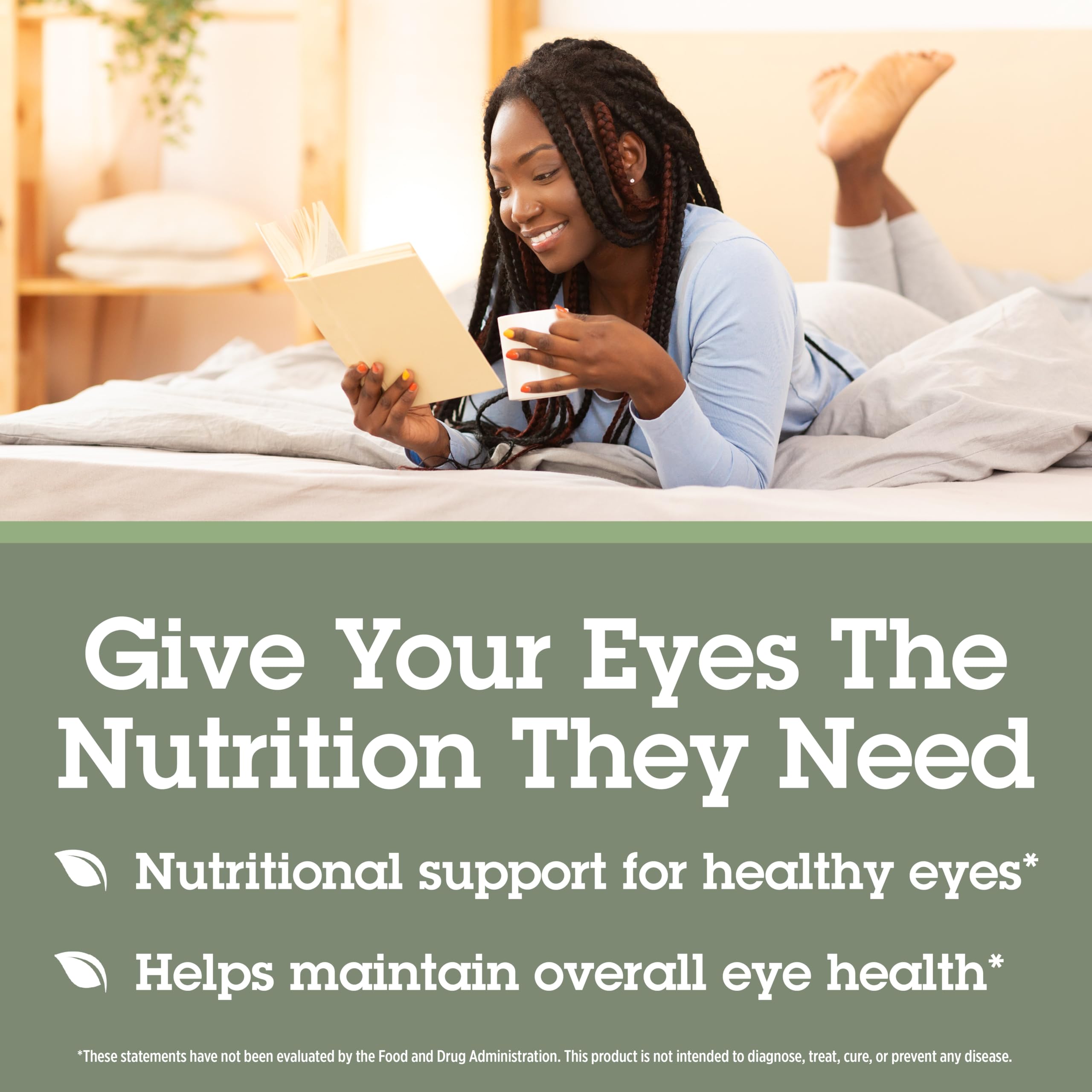 Nutrition facts highlighting Vitamin C 200mg and Vitamin E 67mg