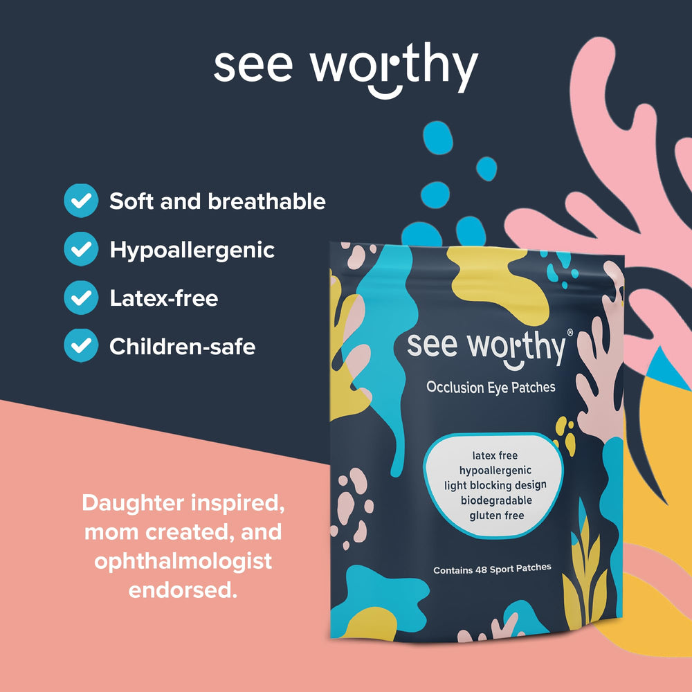 Sporty designs for See Worthy eye patches
