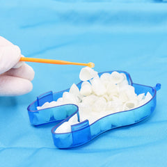 SeeFDENT applicator sticks used with dental components
