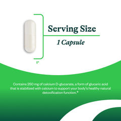 Calcium D-Glucarate vegetarian capsules