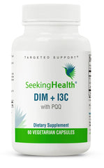 Product bottle of Seeking Health DIM & I3C 400 mg, 60 capsules
