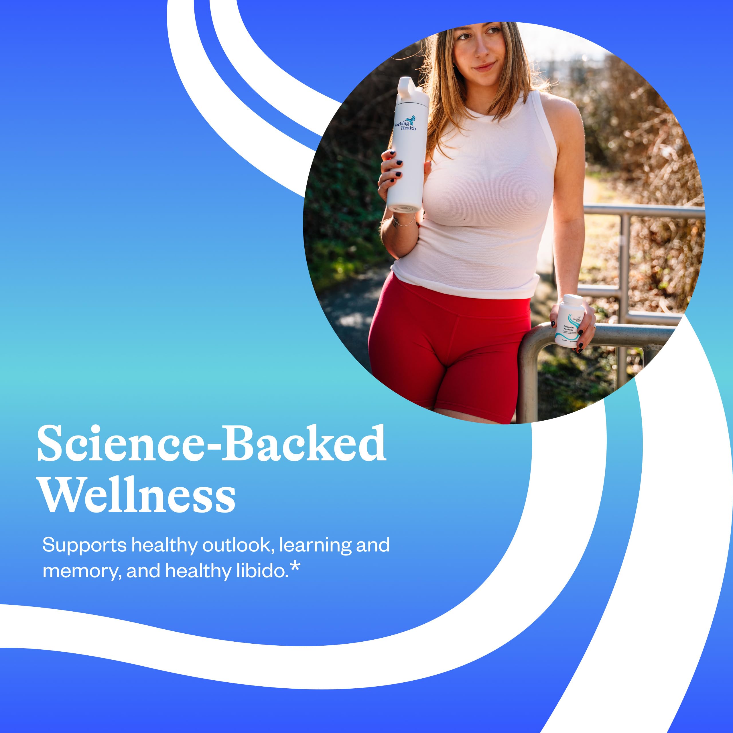 L-Tyrosine, Royal Jelly Concentrate, and P-5-P ingredients in Dopamine Nutrients