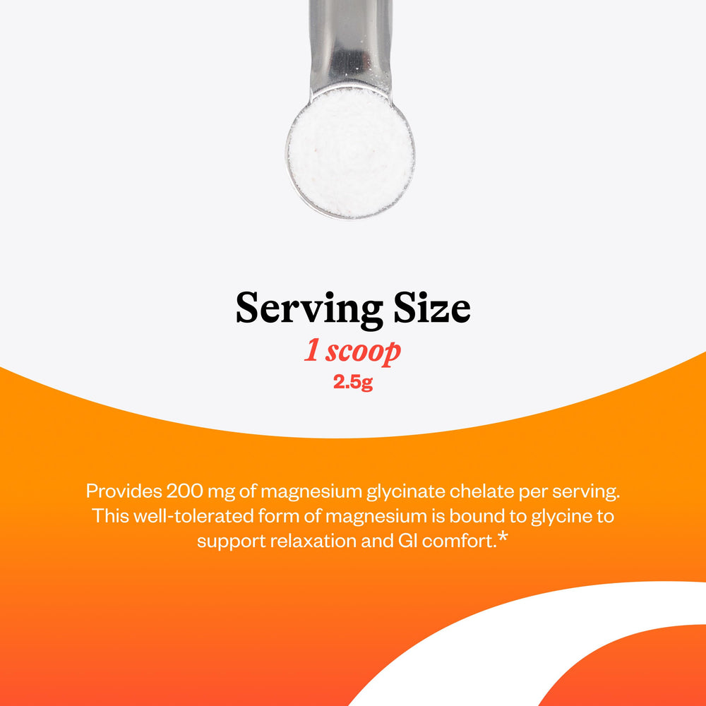 Graphic showing high absorption of magnesium glycinate