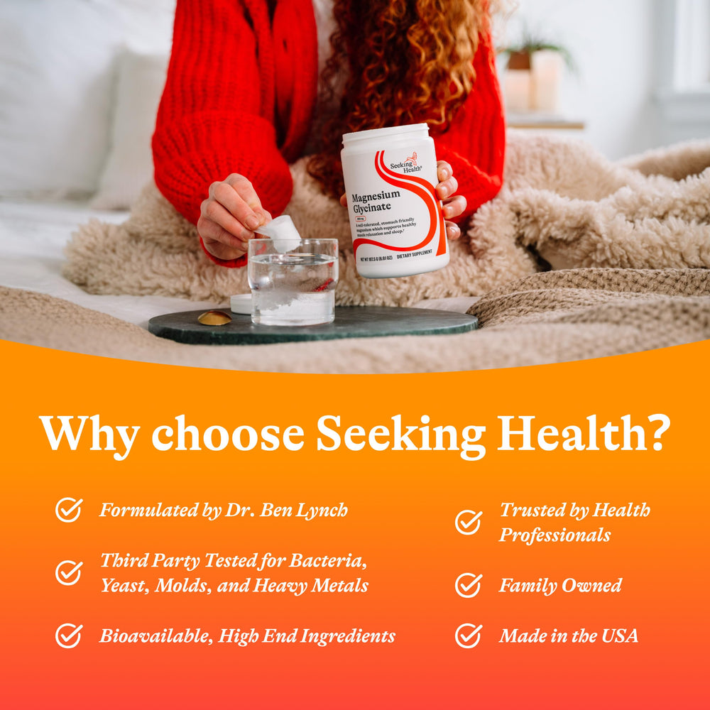 Vegetarian-friendly magnesium glycinate powder packaging