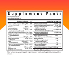 Close-up of easy-to-digest vegetarian capsules