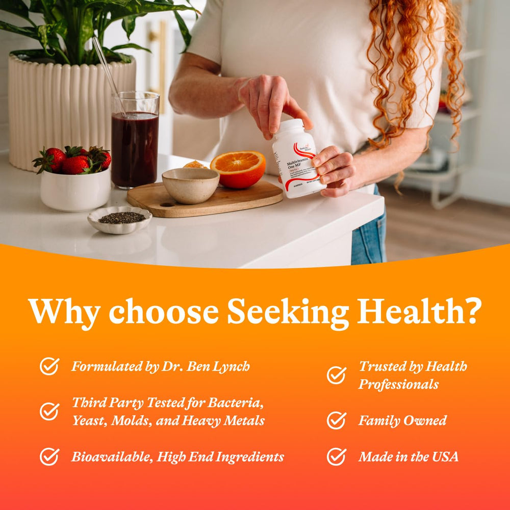 Allergen-free GMO-free gluten-free multivitamin packaging