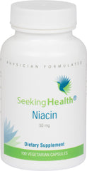 Seeking Health Niacin 50 mg NE 100 capsules bottle