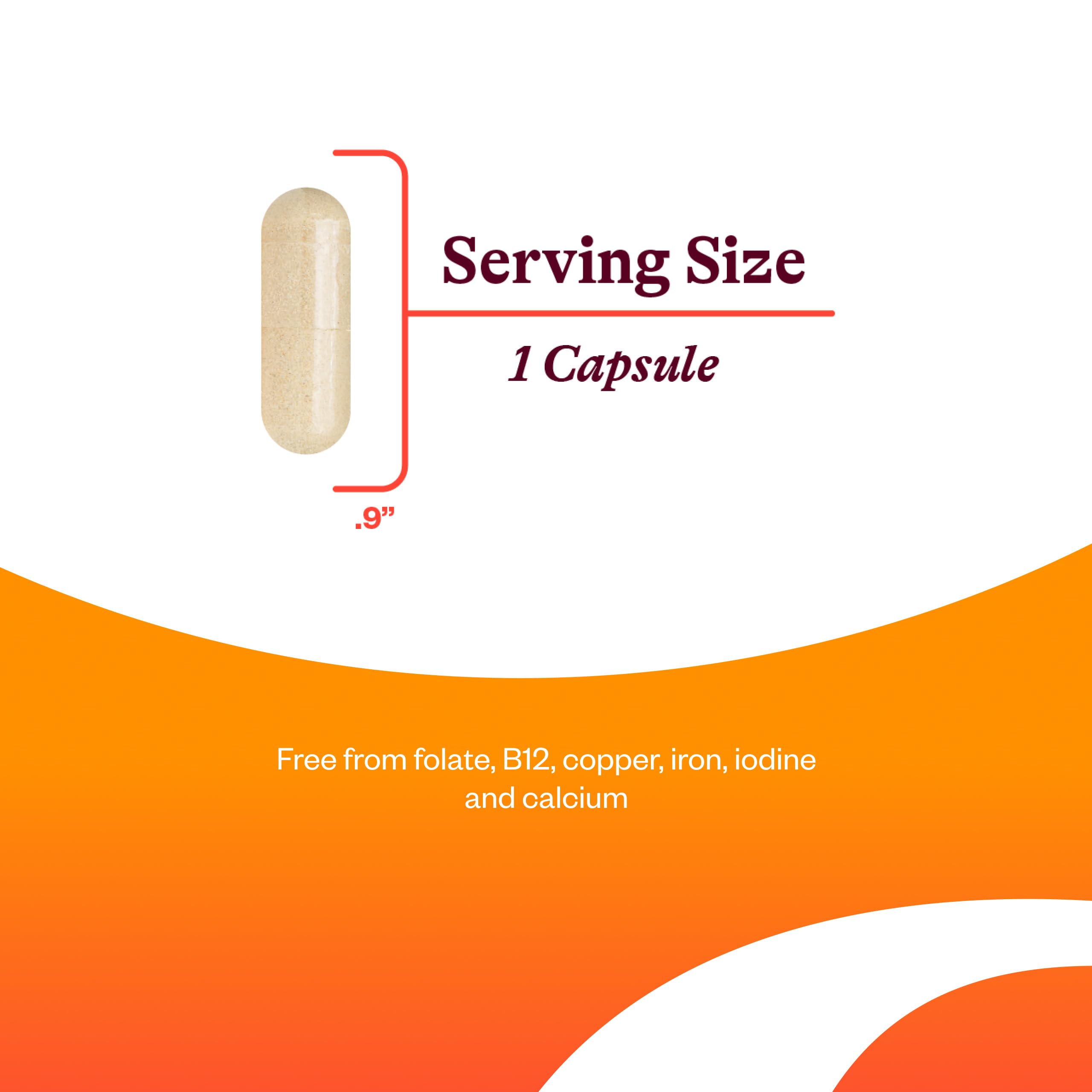 Capsules arranged to illustrate chelated trace minerals
