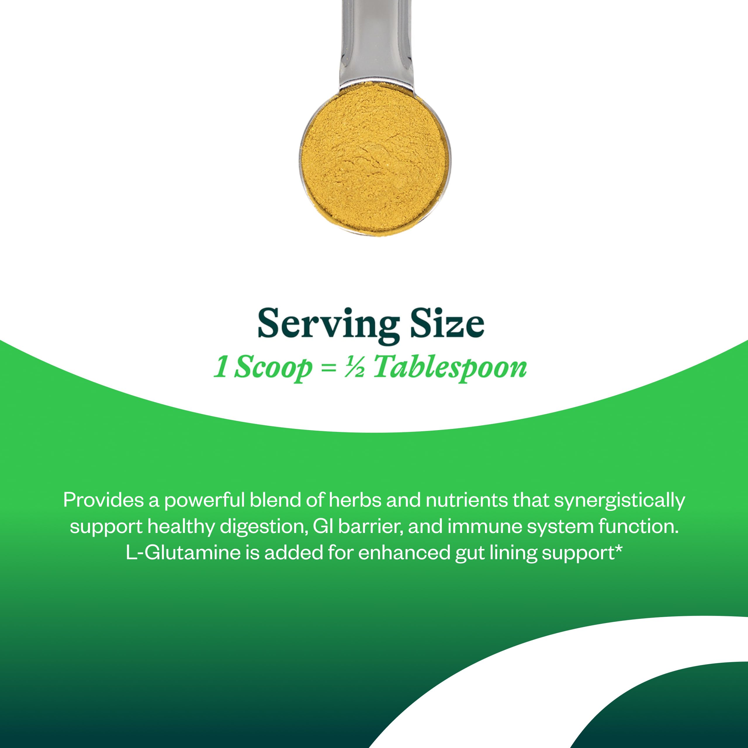 Powder being mixed in water with peach flavor