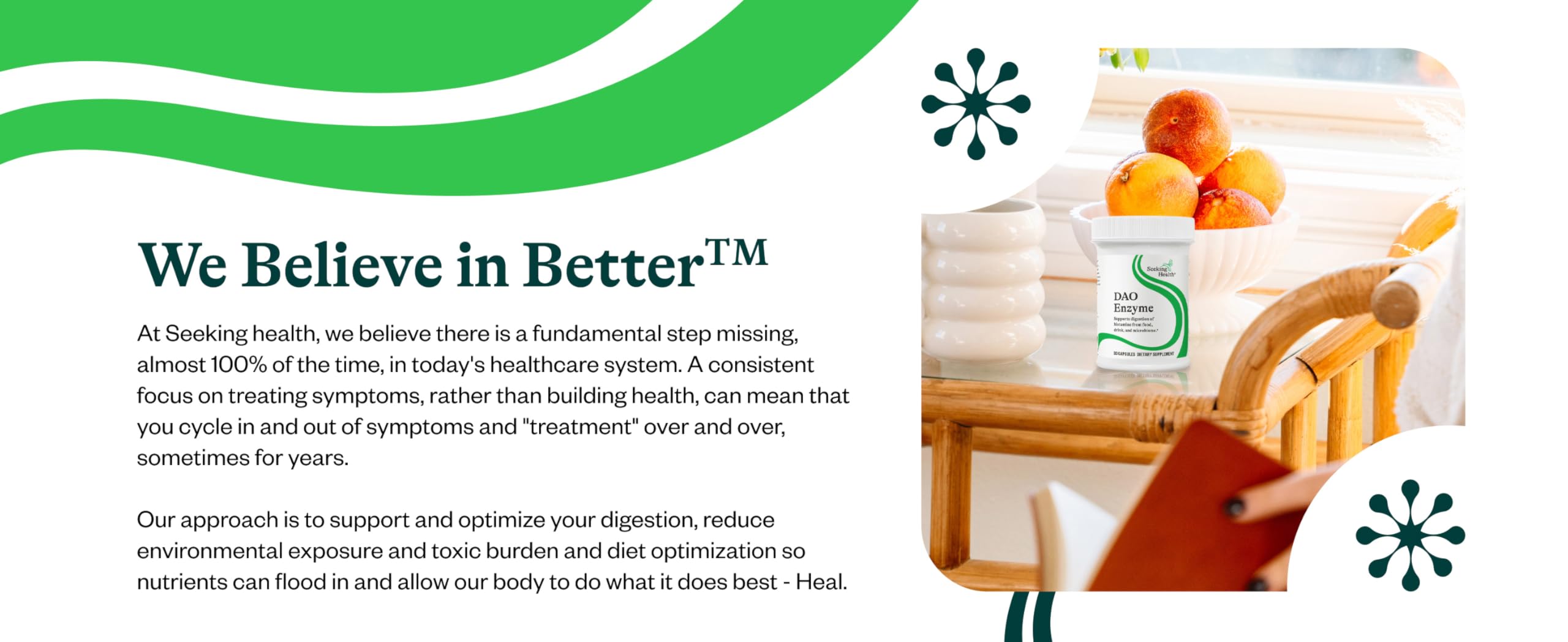 Quality assurance and purity statement from Seeking Health