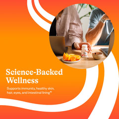 Graphic showing 15 mg zinc per lozenge