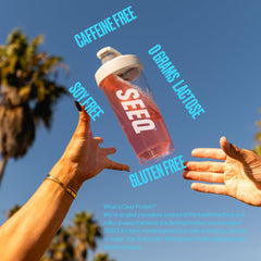 Watermelon Wave flavor SEEQ Clear whey protein packet.