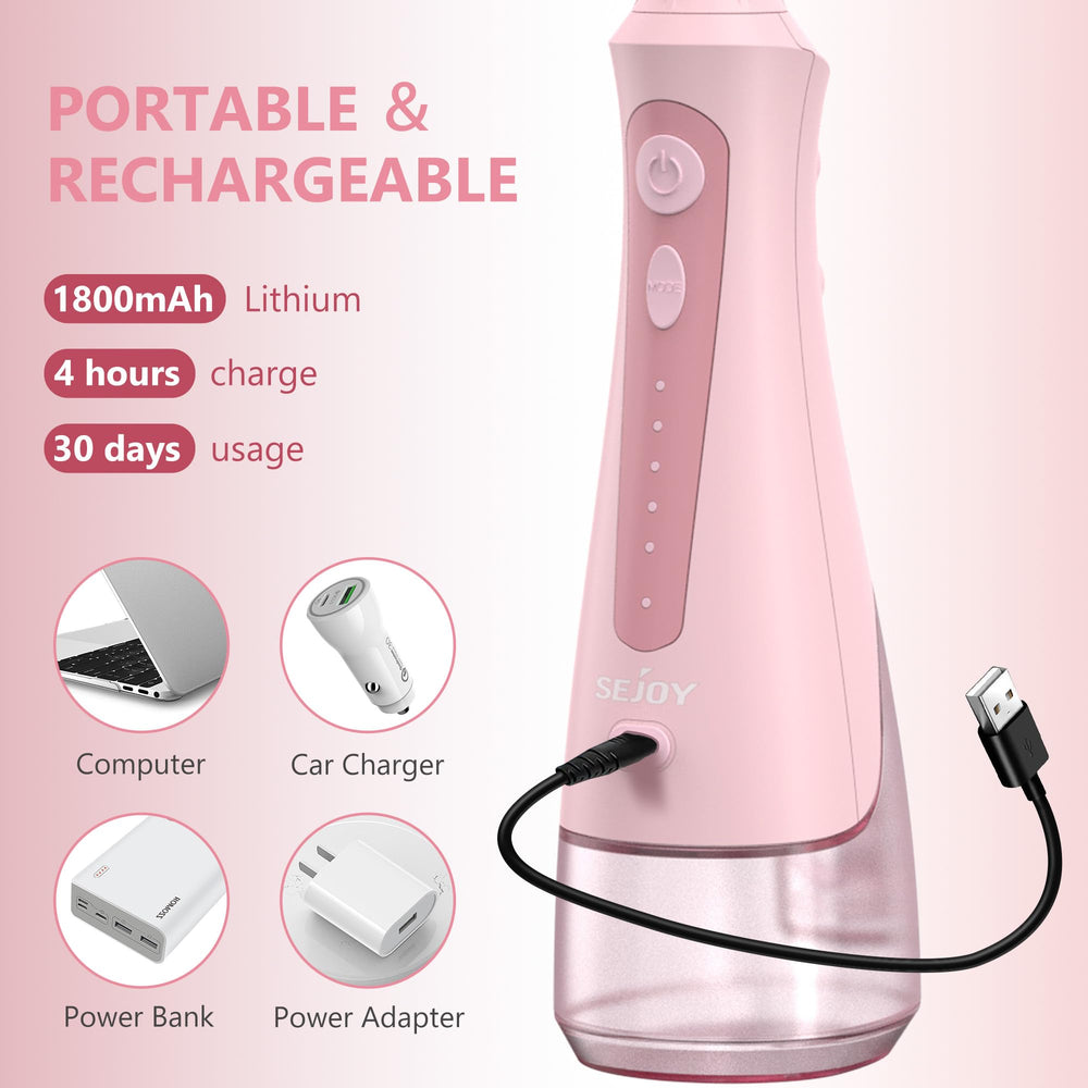 Compact handheld design suitable for travel and home use