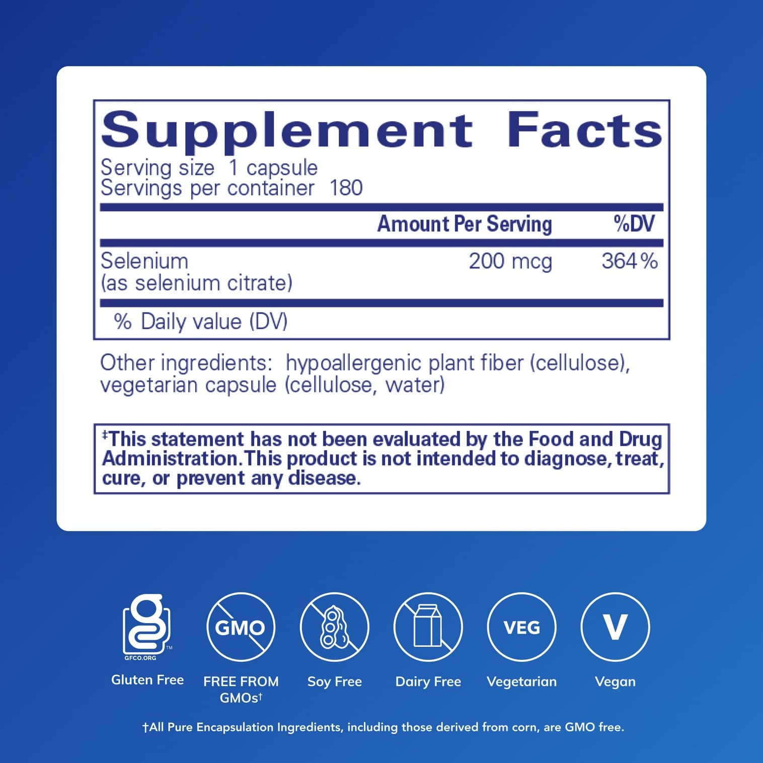 Selenium Citrate antioxidant protection image for immune support