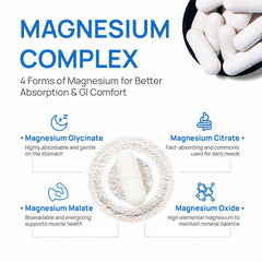 Image showing magnesium supports calm sleep and muscle function