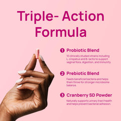 Close-up of acid-resistant capsules