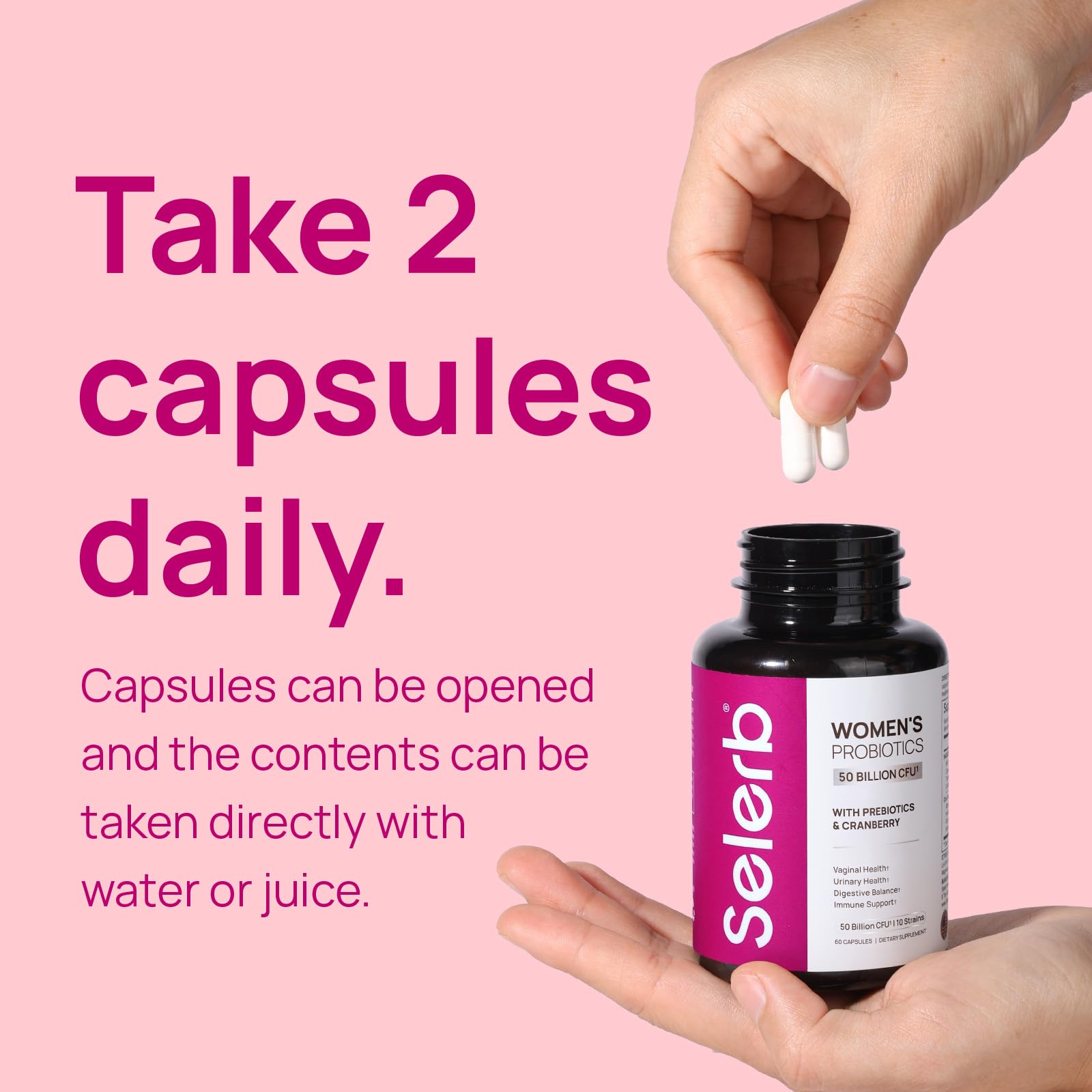 Illustration highlighting vaginal and urinary health support