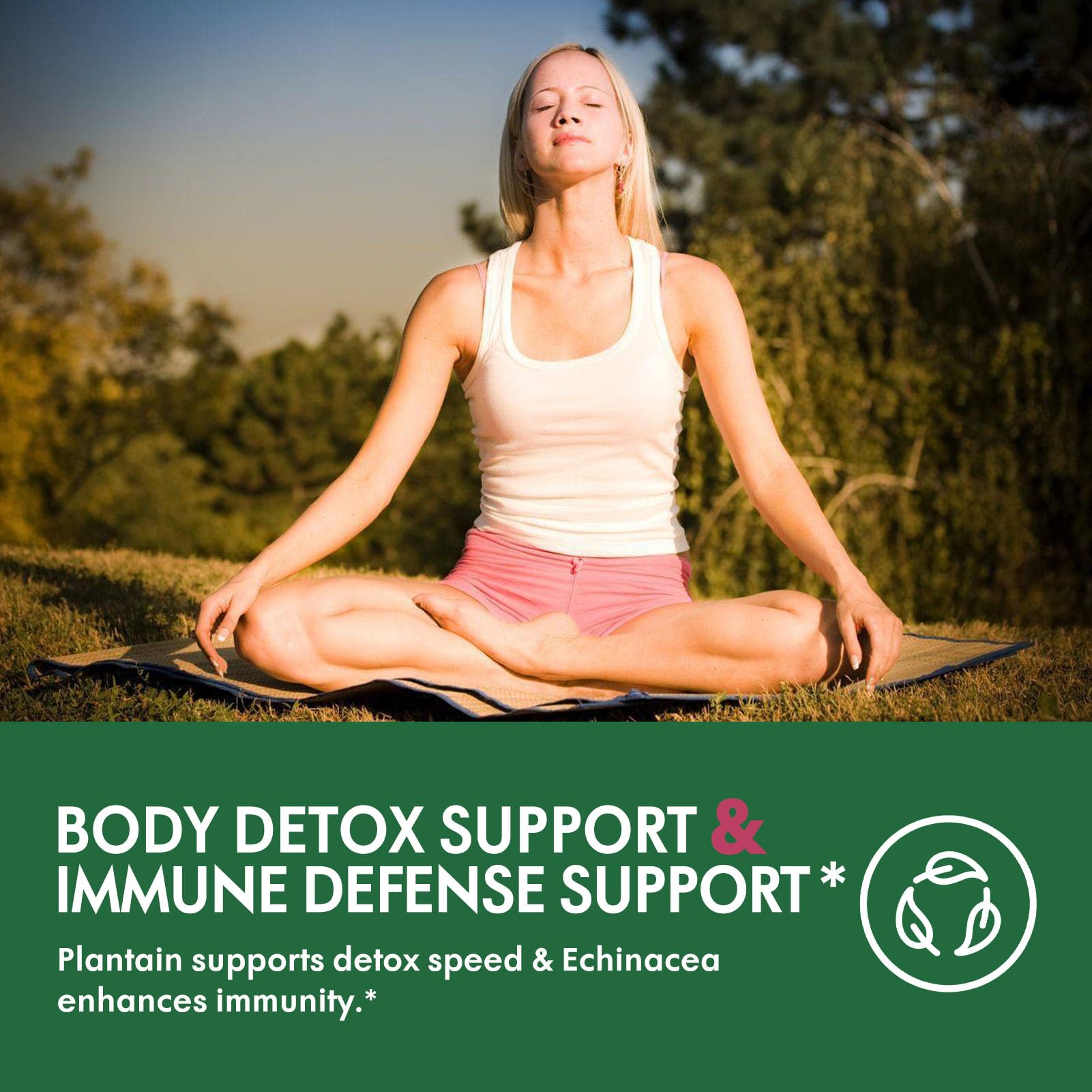 Dropper releasing herbal tincture into glass of water