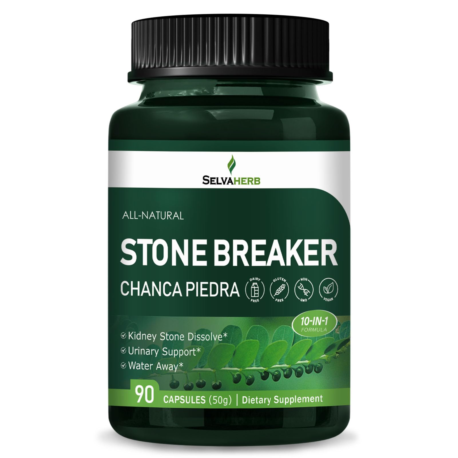 Selvaherb Stone Breaker 90-count bottle