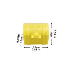 Close-up of smooth curved tooth storage box design