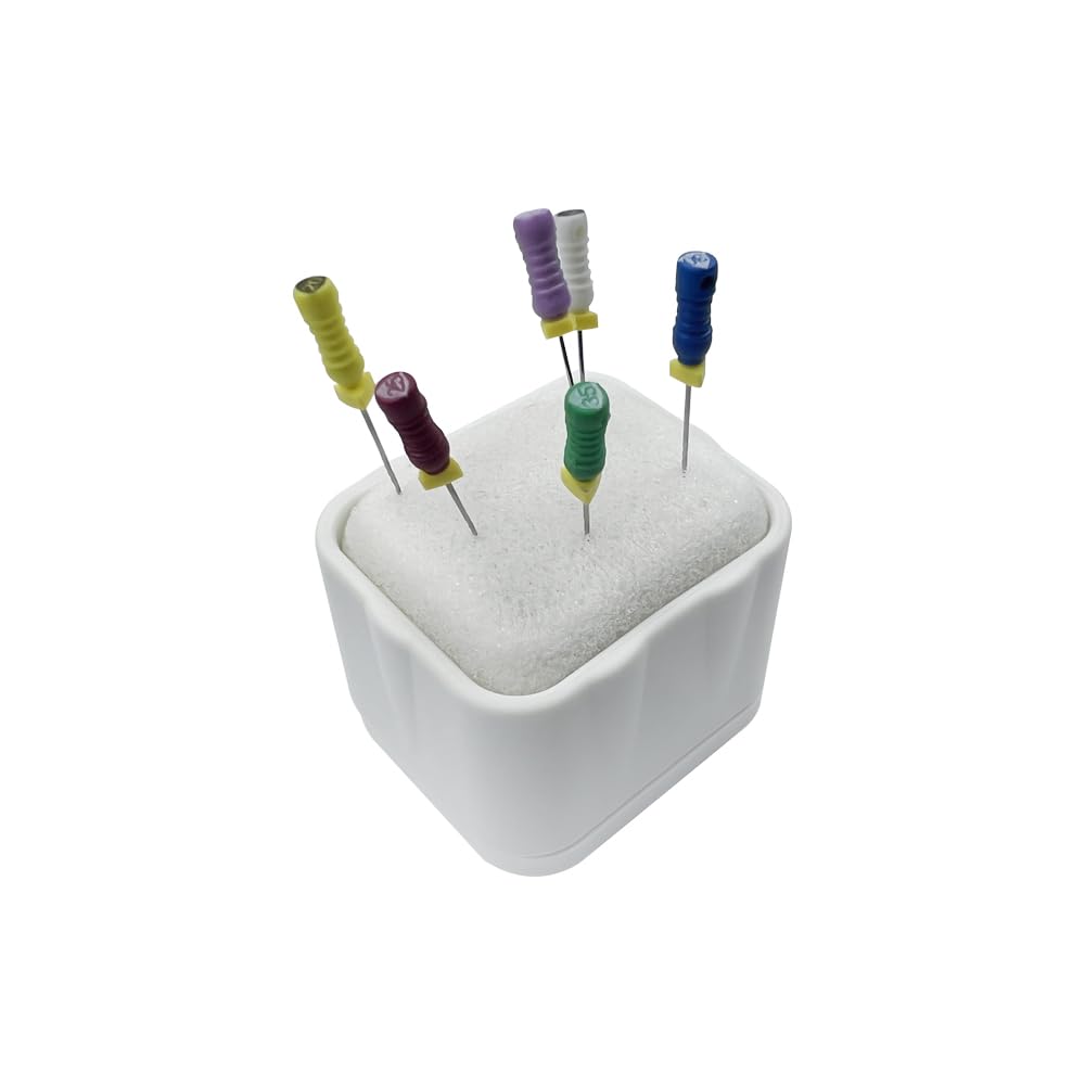 Round and square styles available for endodontic stand