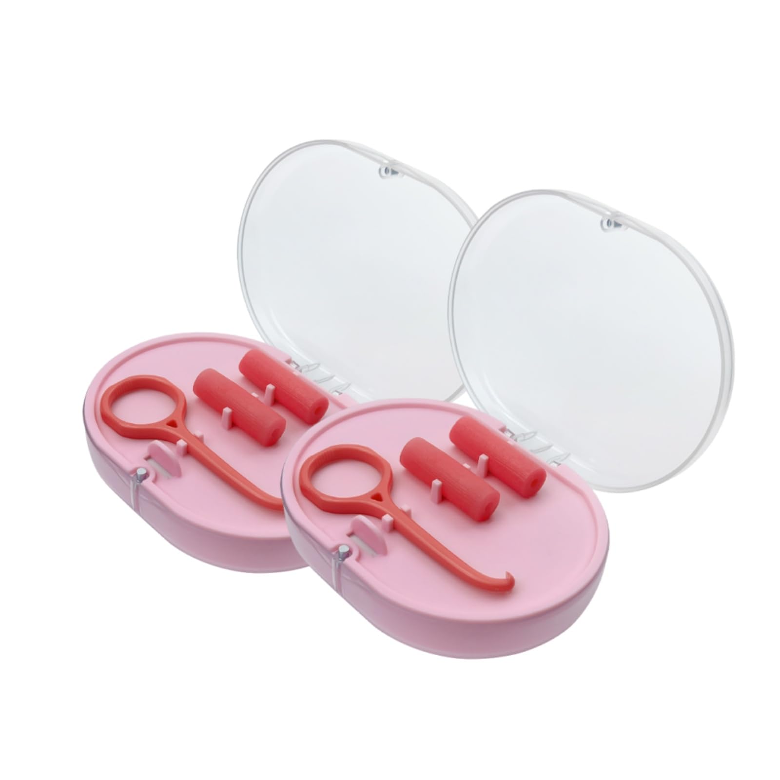 SENLIN DENTAL dual-layer retainer case in blue