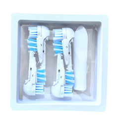 Sensitive replacement electric toothbrush heads 4-pack