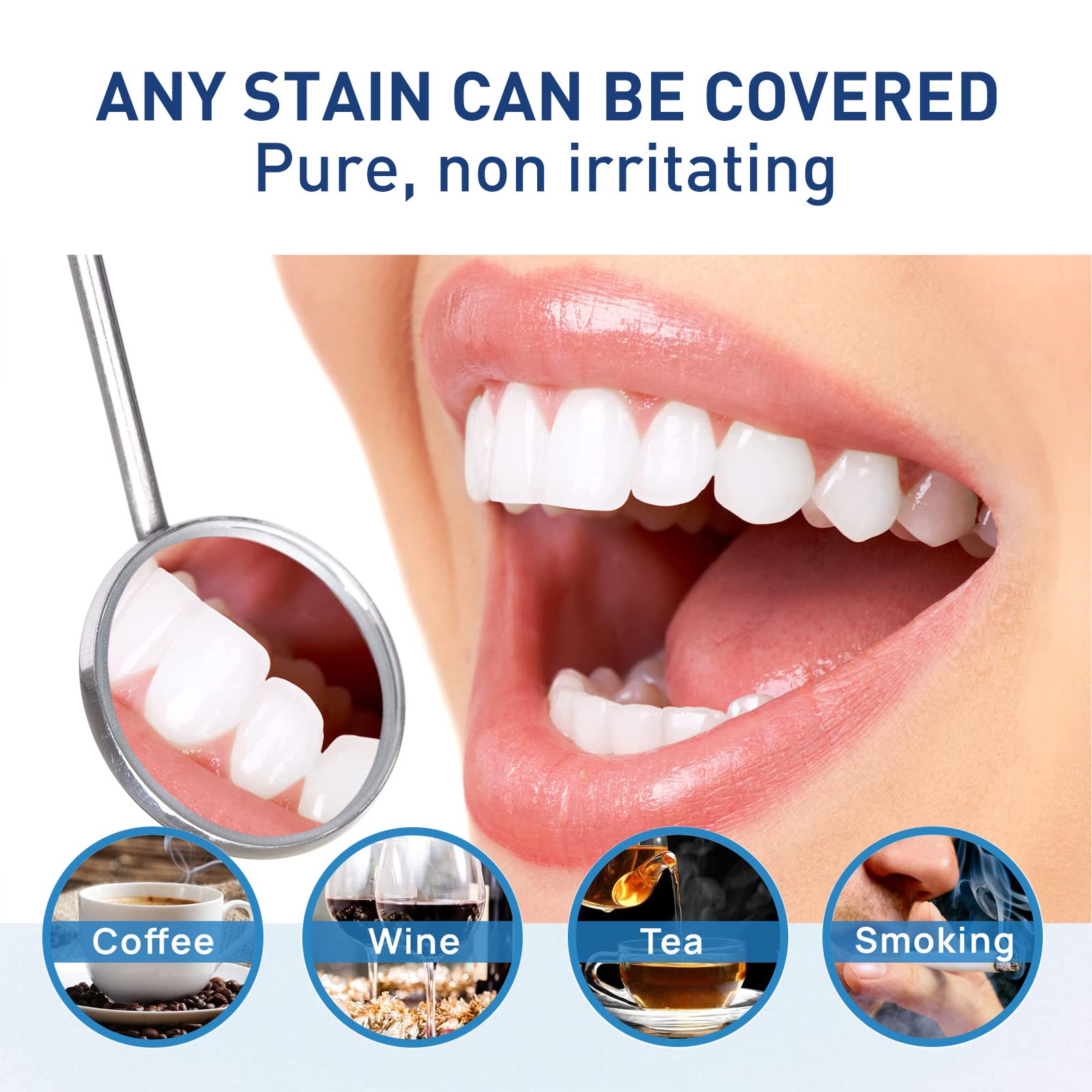 Gentle formula suitable for sensitive teeth