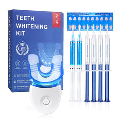 Sensitive Teeth Whitening Kit with LED light device and whitening gels