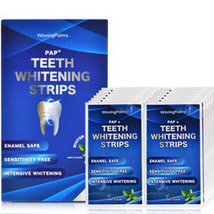 Sensitive Teeth Whitening Strips Kit packaging