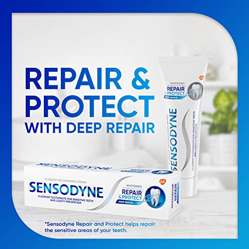 Clinically proven relief for sensitivity with whitening benefits