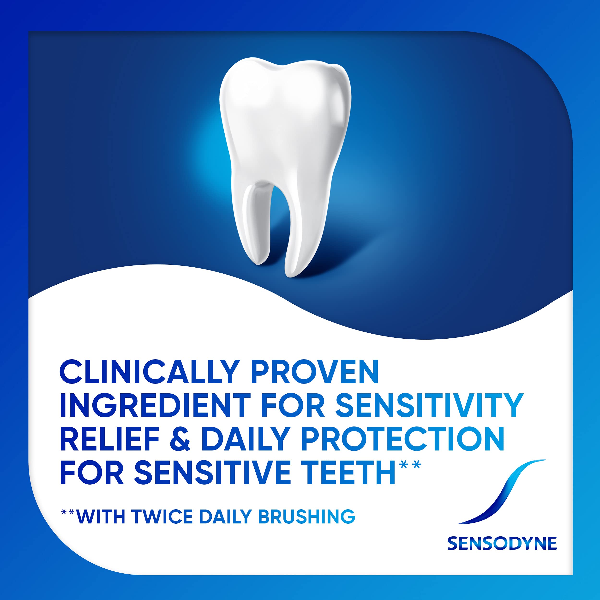 Breath-freshening benefits of Sensodyne Repair and Protect Whitening