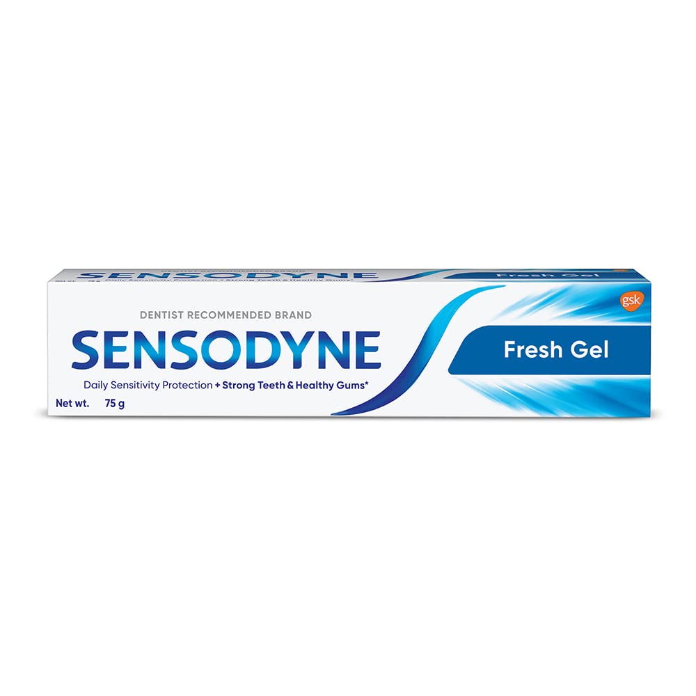 Sensodyne Sensitive Toothpaste Fresh Gel 75 g - front view
