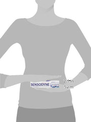 Toothpaste showing sensitivity relief graphic