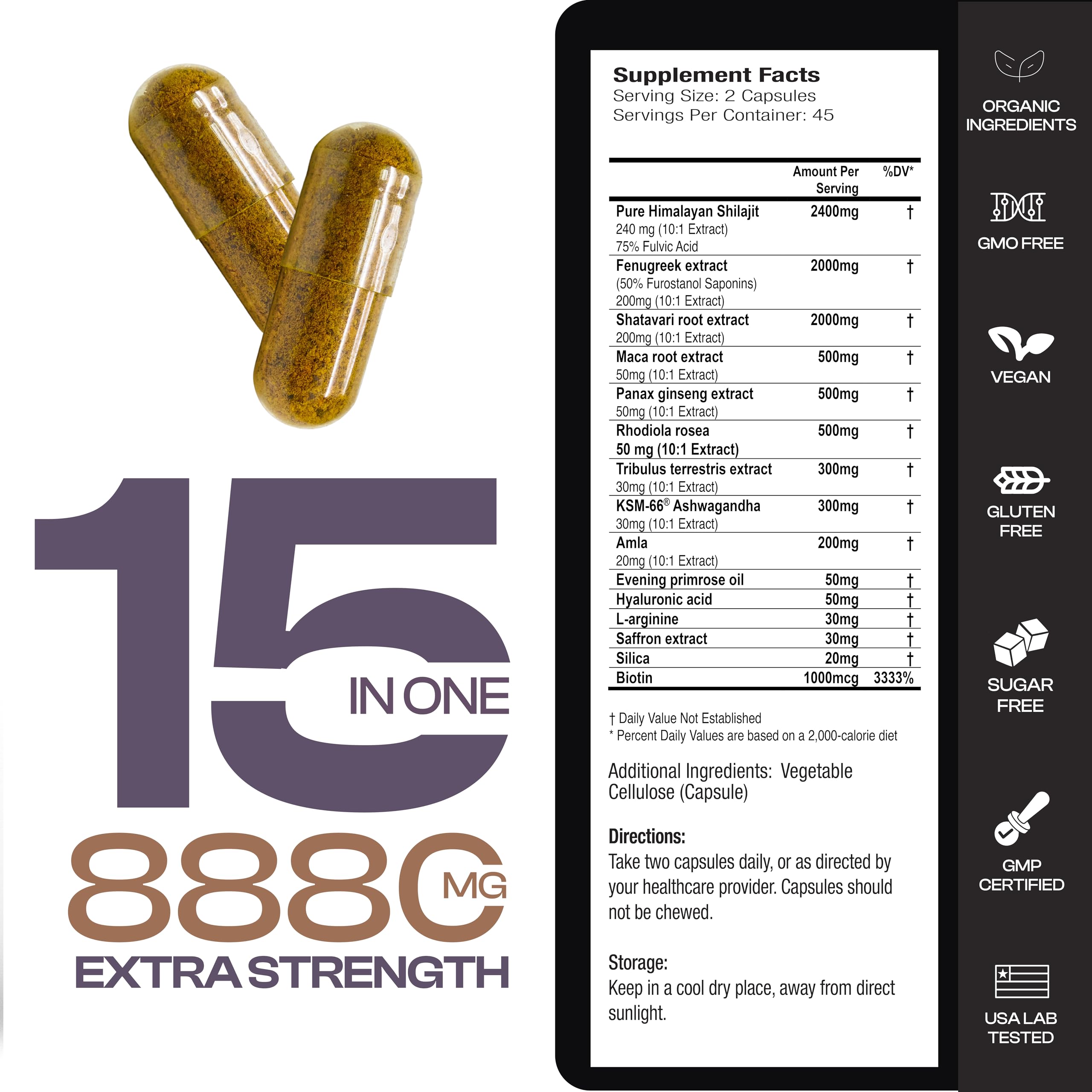 Women’s energy supplement packaging