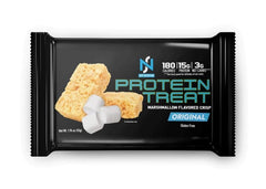 Sepe Nutrition Protein Treat marshmallow flavor close-up highlighting soft texture and marshmallow taste.