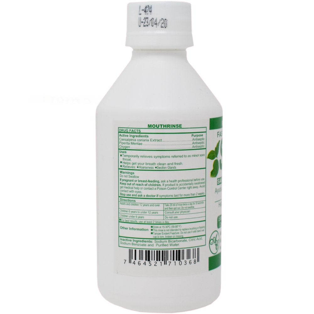 Septicon Mint Flavor 8 fl oz packaging and bottle on display