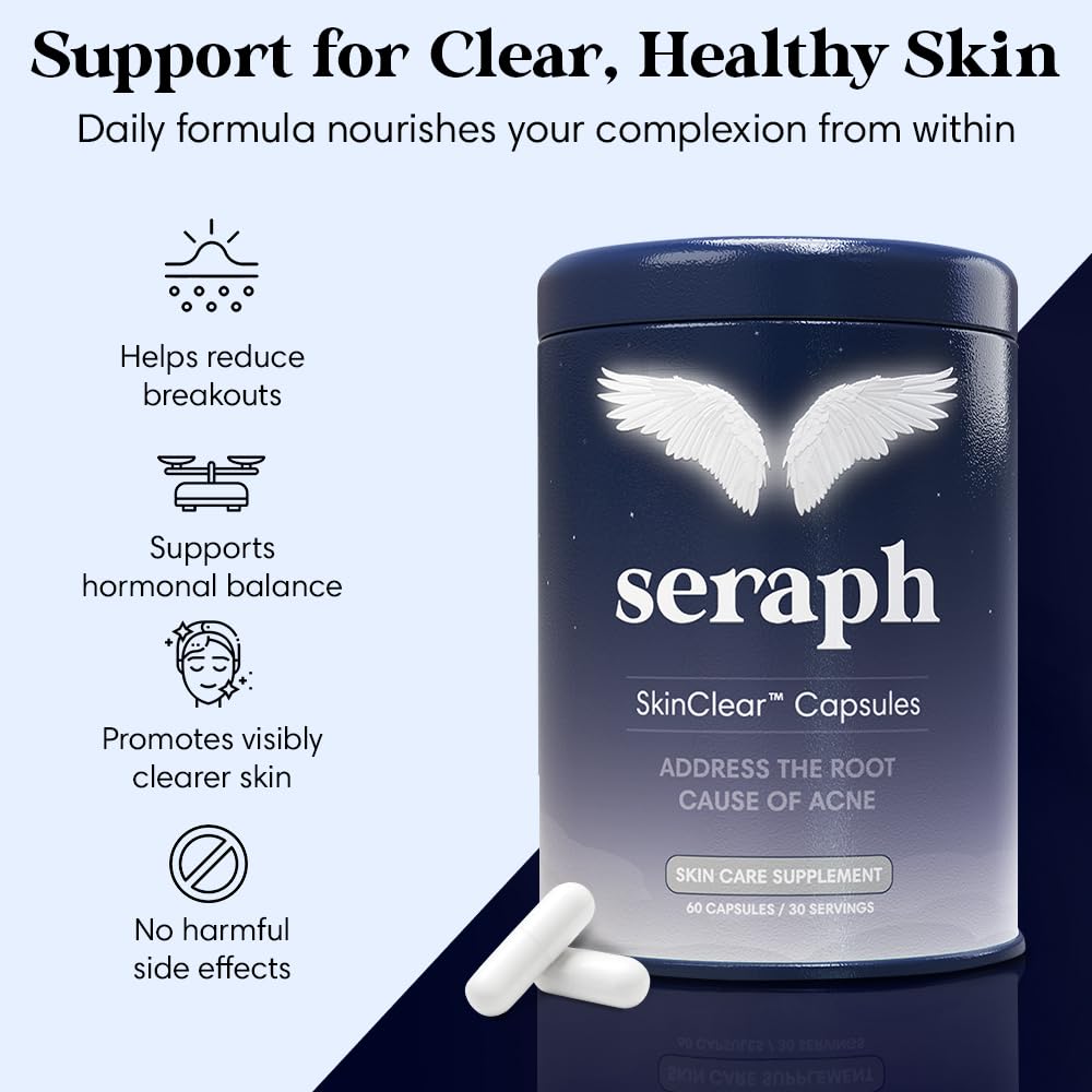 Probiotic capsules included in Seraph formula