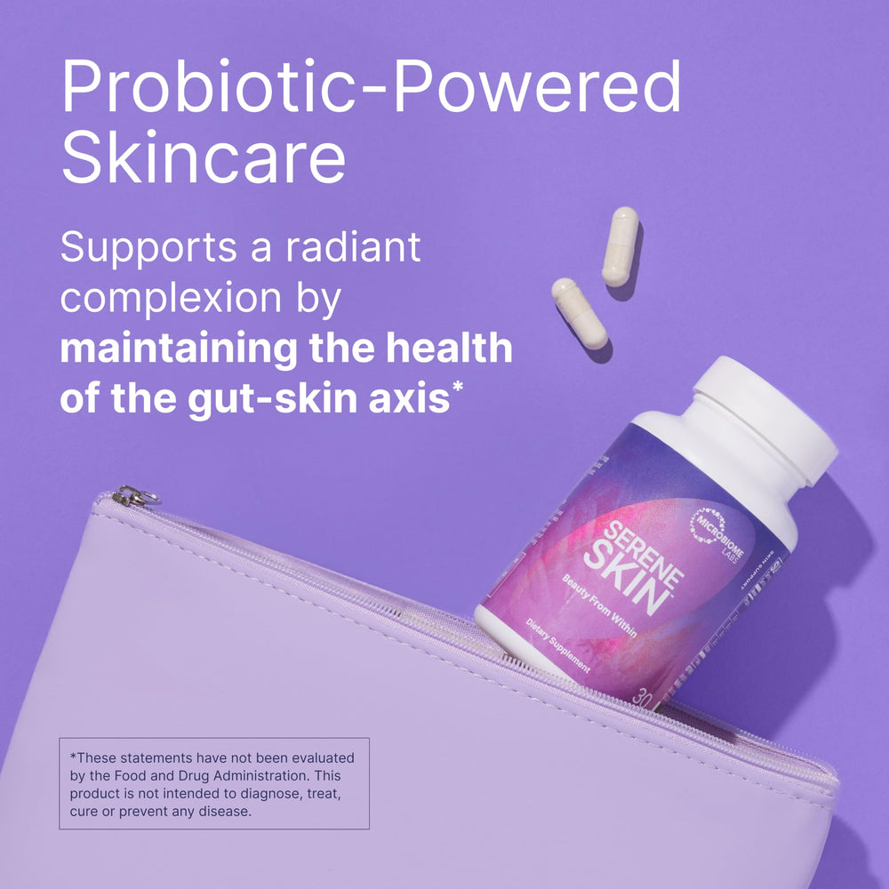 Close-up of probiotic capsules showing spore-based probiotic blend