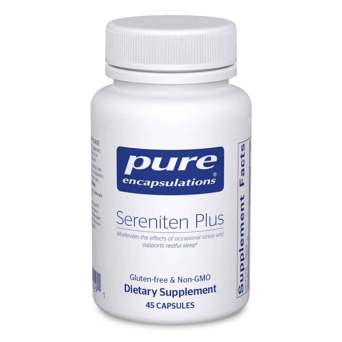 Pure Encapsulations Sereniten Plus bottle - front view