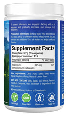 Serving portion of Serenity magnesium drink mix for Lemon Raspberry Fizz