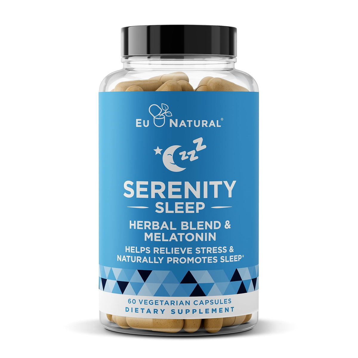 Serenity Sleep bottle with vegan soft capsules