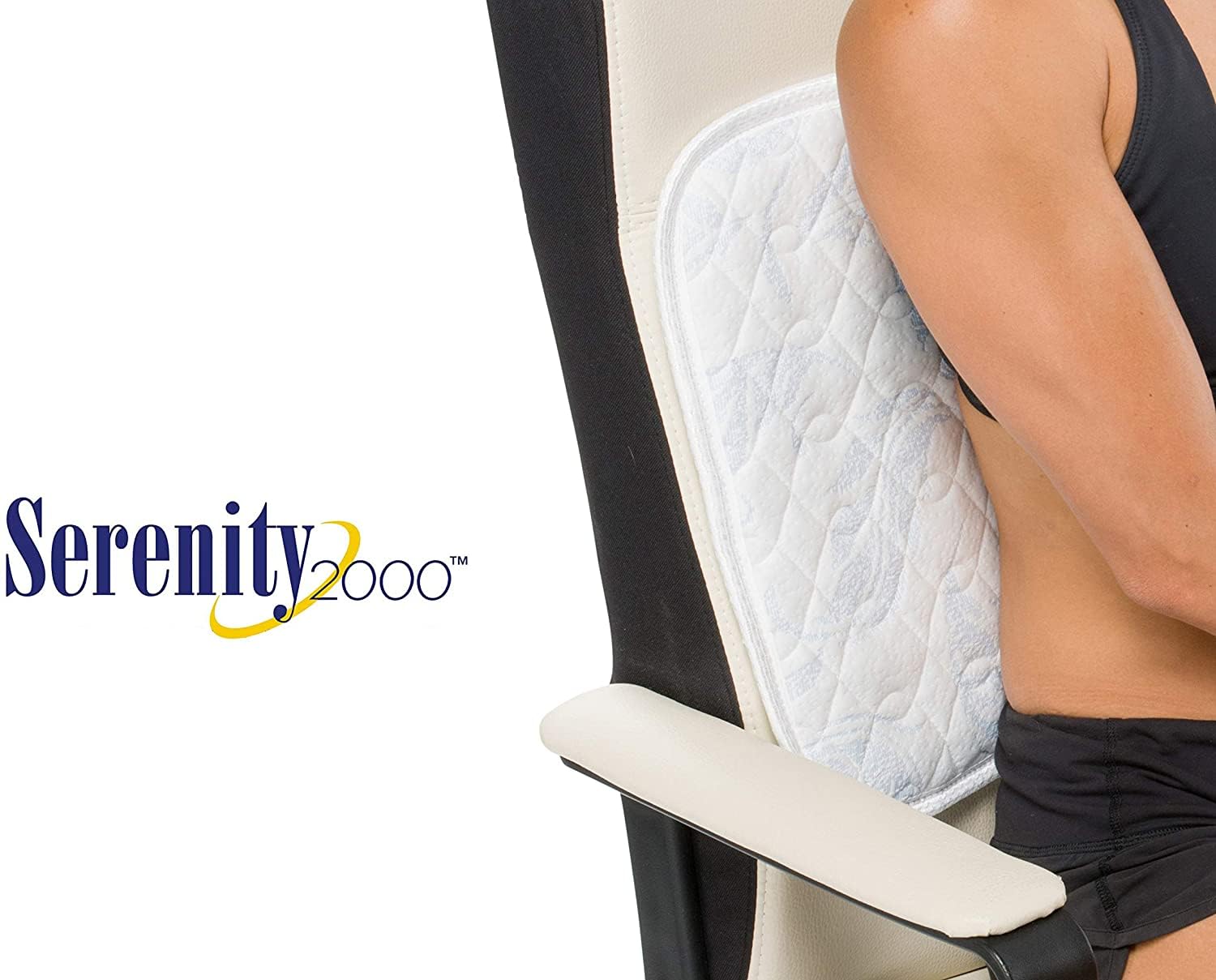 Serenity2000 pad on mattress ready for targeted area relief and easy positioning
