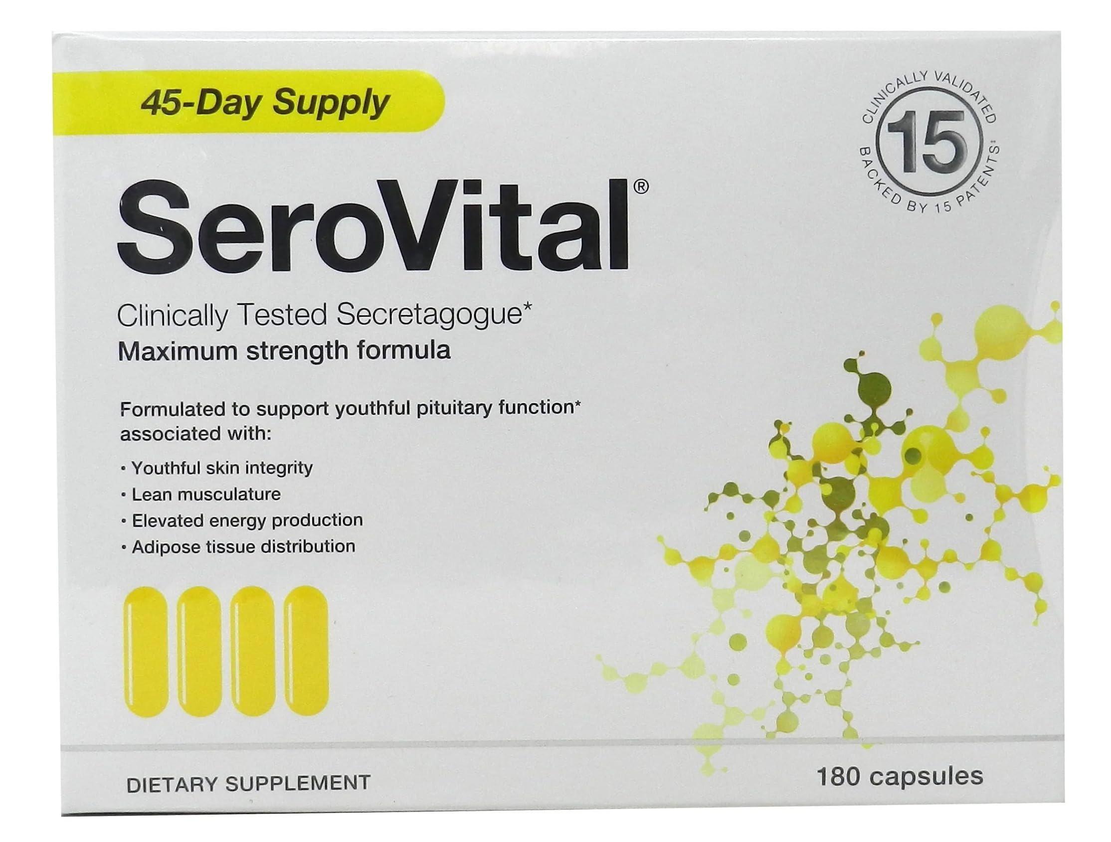 SeroVital Renewal Complex bottle and packaging on white background