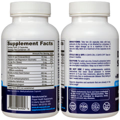 Close up of ingredients mucuna pruriens and 5-HTP