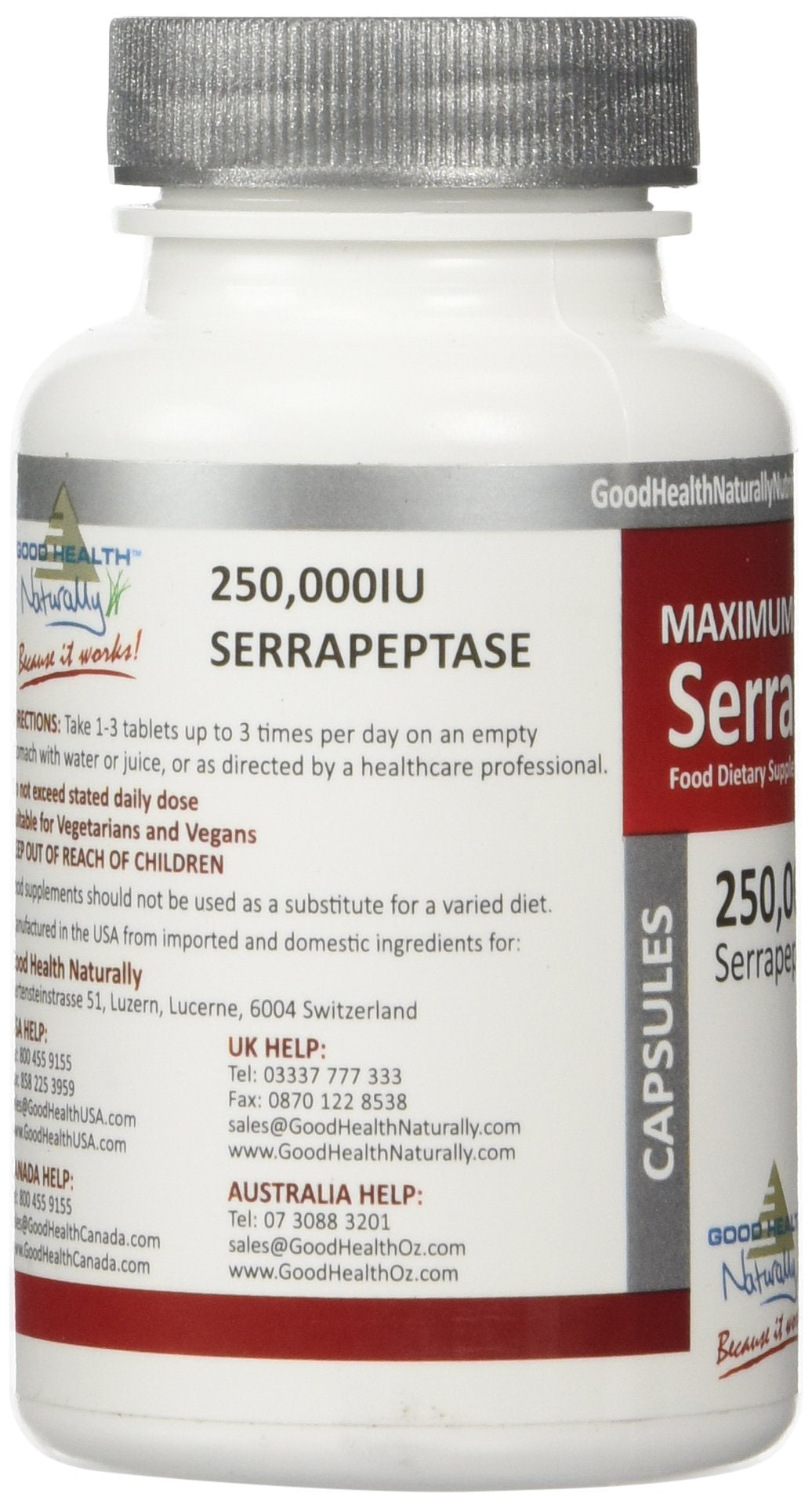 Vegan-friendly, phthalate-free Serra Enzyme label