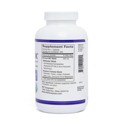 Serracor-NK ingredients highlighting systemic enzyme blend