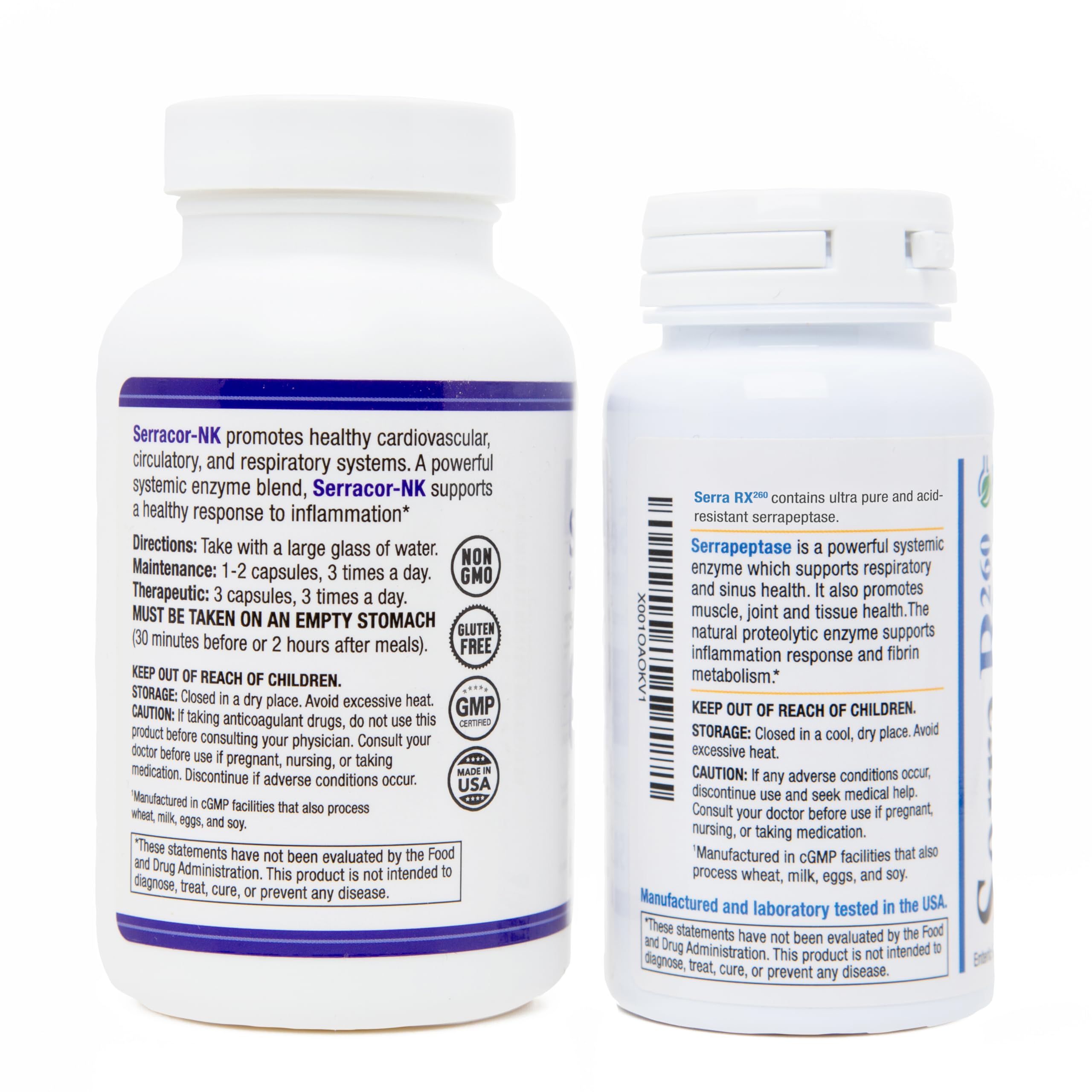 Serracor-NK & Serra-RX Scar Tissue Bundle – 60 capsules