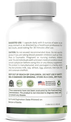 Label showing vegan and non-GMO with gluten-free badge